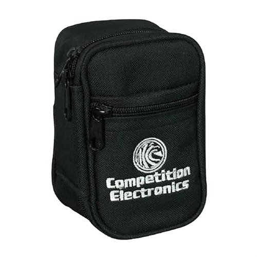 Cette housse pratique protège ton timer pendant le transport et le stockage, avec un compartiment zippé pour les piles, une sangle velcro et un logo brodé.