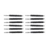 Die COPPER ELIMINATOR BORE BRUSHES bieten eine sichere Reinigung ohne falsche Kupferfouling-Anzeigen, dank aluminiumfreier Komponenten und sanfter Nylonborsten.