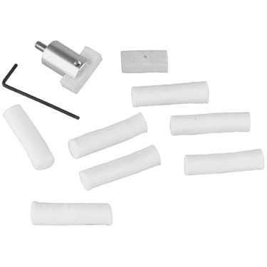 Das CHR CONVERSION KIT von DEWEY verwandelt deinen CHR chamber rod in einen benutzerfreundlichen Bolt-Lug-Recess-Reiniger mit festen Lug-Reinigungspads.
