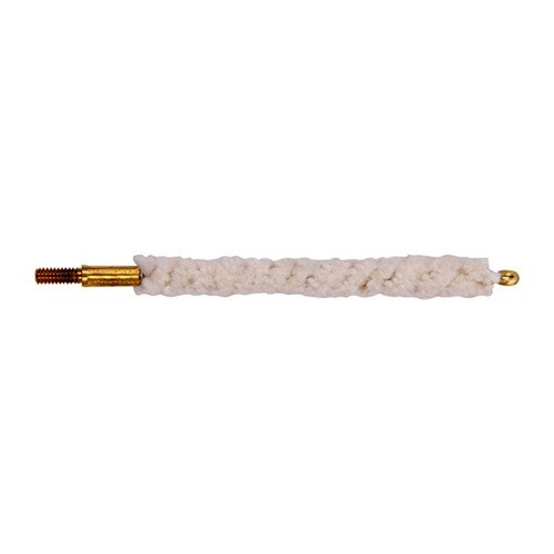 .17 e .20 Cal Bore Mops DEWEY sono resistenti e non si incastrano, ideali per armi ad aria compressa e centri fuoco, compatibili con aste di piccolo calibro.