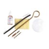 Le kit de nettoyage DEWEY pour pistolets 9mm/.357/.38 est compact et complet, incluant tout ce qu'il te faut pour maintenir ton arme en parfait état.