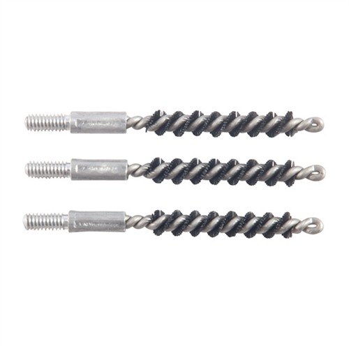 Le spazzole COPPER ELIMINATOR di DEWEY, con componenti in alluminio e setole in nylon, eliminano le false indicazioni di fouling in rame e proteggono il tuo canna.