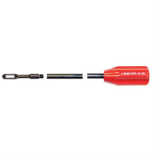 Découvre les tiges de fusil Dewey, légères et protégées par un revêtement en nylon, disponibles en version 2 pièces ou 1 pièce, idéales pour le tir.