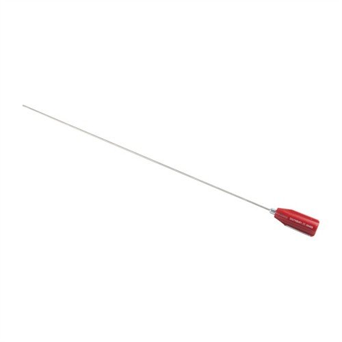 Les tiges en acier inoxydable Dewey de 26" sont parfaites pour l'entretien des armes de petit calibre, avec un filetage femelle et un embout en laiton.