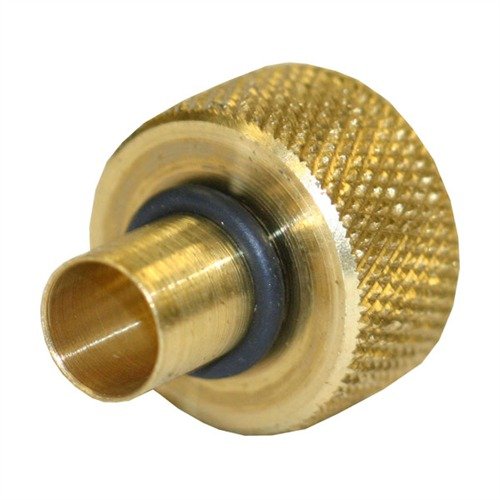 Der COATED ROD MUZZLE GUIDE von DEWEY schützt das Zügen deiner Läufe und die Beschichtung deiner Reinigungsstäbe, während er sie zentriert hält.