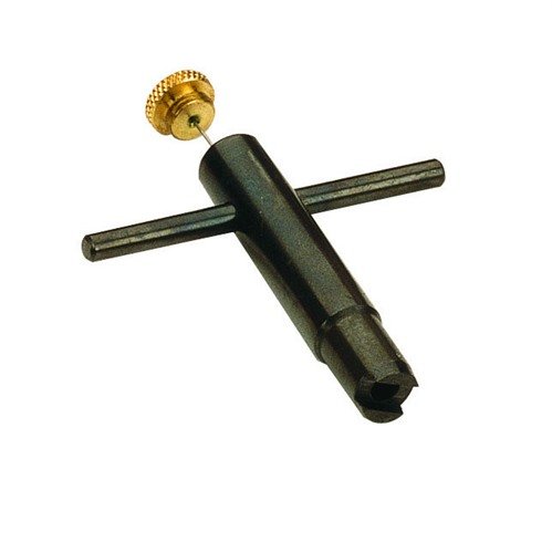 Der TRADITIONS DELUXE NIPPLE WRENCH bietet dir eine präzise und einfache Handhabung beim Entfernen und Anbringen von Nippeln, ideal für deine Waffenpflege.