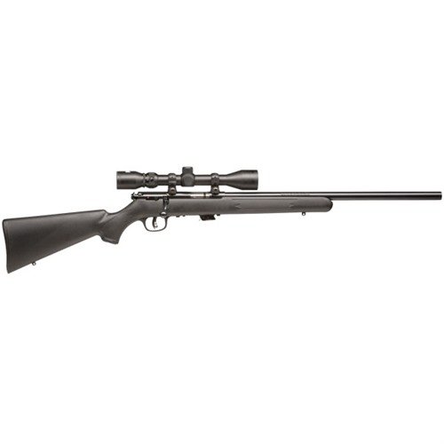 Le Savage Mark II FVXP 22LR de 21" avec lunette 4x32 offre une précision exceptionnelle et une grande fiabilité, parfait pour le tir de loisir et la chasse.