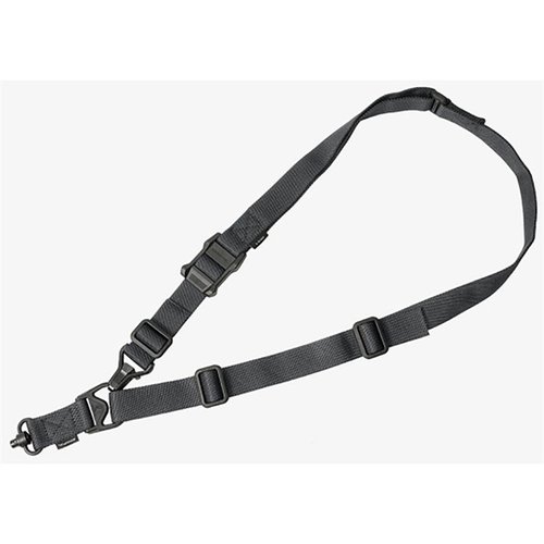 Le MS3 GEN2 Single QD est un sling polyvalent qui passe facilement du mode un-point au mode deux-point, avec un ajustement rapide et un matériel résistant.