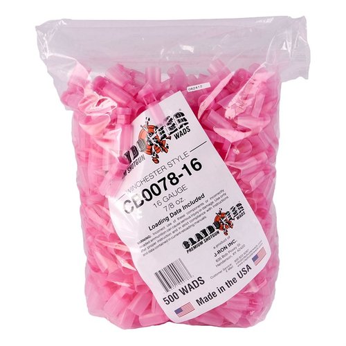 Les wads J-RON CLAYBUSTER 16GA 7/8OZ sont parfaits pour optimiser tes cartouches, offrant performance et fiabilité à chaque tir. 500 wads par sac.