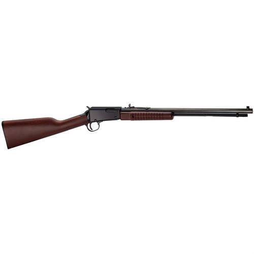 La Henry Pump Action .22 WMR offre un'eccezionale precisione e versatilità, perfetta per il tiro sportivo e la caccia, con un design ergonomico e un'ottima maneggevolezza.