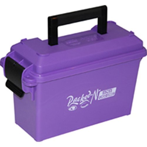 La MTM Ammo Can 30 Caliber-Tall Purple offre resistenza e capacità ottimale per conservare munizioni e accessori, mantenendoli al sicuro e organizzati.