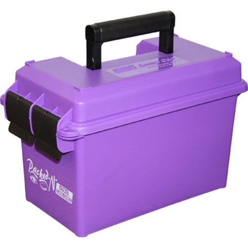 Scopri l'MTM Ammo Can 50 Caliber Viola 💜: resistente e perfetto per il tuo stoccaggio di munizioni. Acquista ora per una protezione sicura!