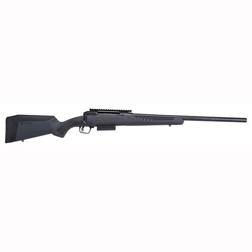 Il fucile 220 20 GAUGE di SAVAGE ARMS offre precisione e affidabilità, ideale per la caccia e il tiro sportivo, con un design ergonomico e una finitura nera elegante.