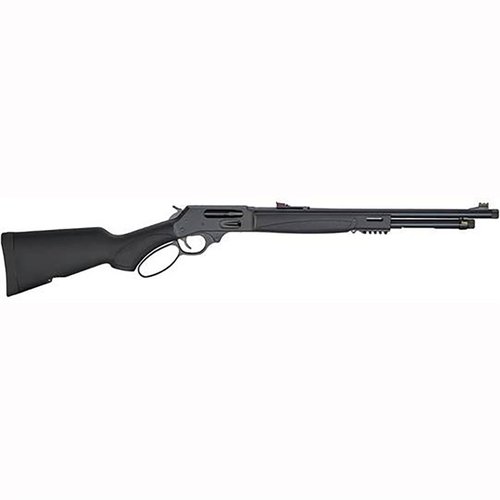 Découvre le Lever Action Shotgun X Model .410 Bore de HENRY REPEATING ARMS, une arme fiable et précise, idéale pour le tir de loisir et la chasse.