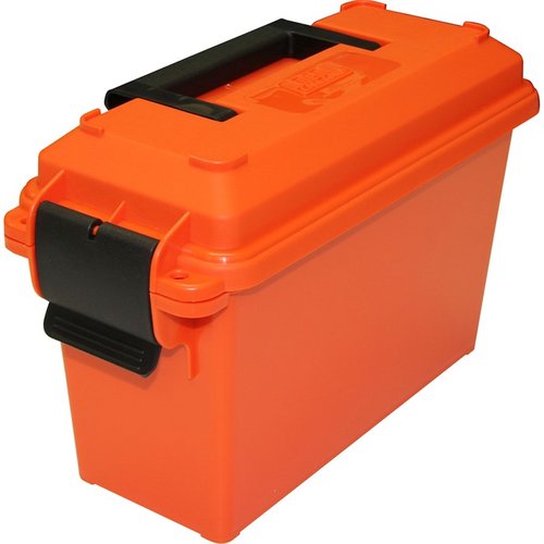 Scopri il contenitore per munizioni da 30 Calibri alto arancione di MTM CASE-GARD! 🟠 Sicurezza e stile per la tua attrezzatura.