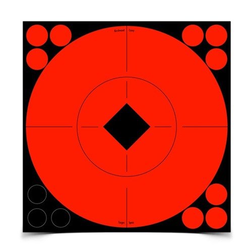 Die Birchwood 8" Target Spots bieten sofortige Bull's-Eyes für dein Training. Selbstklebend, in leuchtendem Orange für bessere Sicht und 96 Reparatur-Paster inklusive.