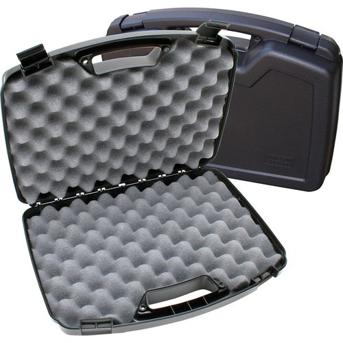 Die MTM 2 Pistol Handgun Case bietet sicheren Schutz für bis zu 2 Handfeuerwaffen bis 8,5 Zoll, ideal für Transport und Aufbewahrung.