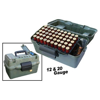 Le MTM Deluxe Shotshell Case 100 Rd. est idéal pour ranger et transporter tes cartouches en toute sécurité, avec une capacité de 100 cartouches et une construction robuste.