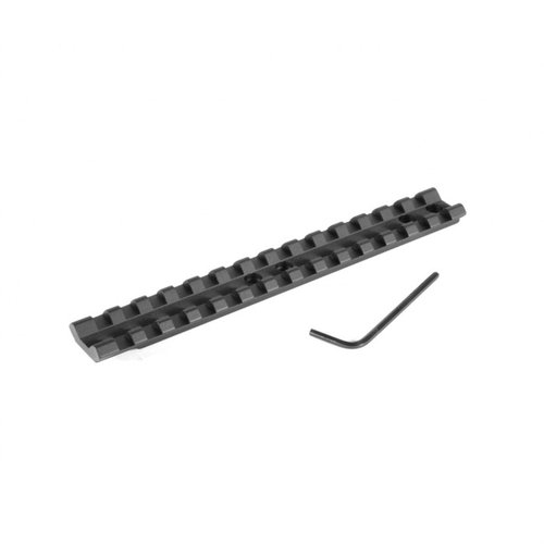 Le basi per ottiche EGW Mossberg 500, 590, 835 offrono una guida Picatinny monopezzo, senza forature, in alluminio estruso, per un montaggio semplice e veloce.