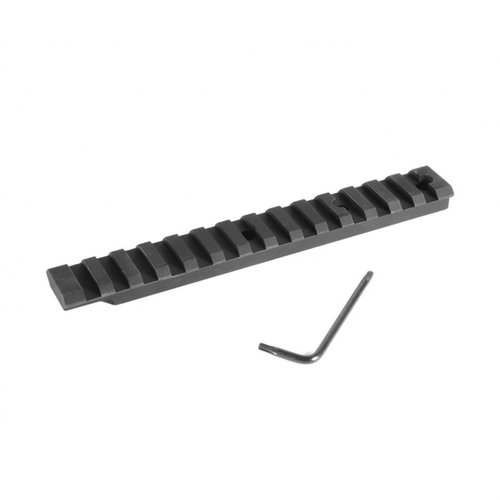 Ajoute une base de montage Picatinny robuste à ton Remington 870, sans perçage, pour un ajustement facile et une meilleure précision avec ton optique.