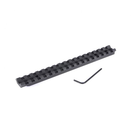 Die EGW Ruger American Long Action Scope Bases bieten eine leichte, präzise Picatinny-Schiene für schnelle Anpassungen und Flexibilität bei der Zielfernrohwahl.