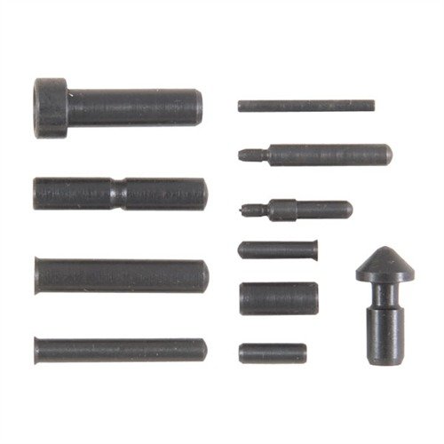 Das 11-teilige 1911 PIN SET von EGW enthält alle notwendigen Pins für deine 1911-Pistole, perfekt für Restaurierungen oder den Bau einer massgeschneiderten Waffe.