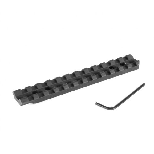 Die EGW Marlin 1895, 336, 444 Scope Bases bieten eine vielseitige Picatinny-Schiene ohne Bohren, präzise aus 6061 T6 Aluminium gefertigt und leicht montierbar.