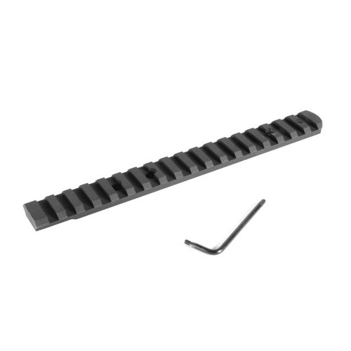 Die EGW Tikka T3 Heavy Duty Scope Bases bieten eine vielseitige Picatinny-Schiene, die präzise aus 7075 T6 Aluminium gefertigt ist, ohne Bohren oder Gewindeschneiden.