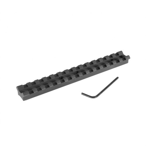 Le basi per ottiche EGW Benelli Super Nova offrono un'installazione senza perforazioni, realizzate in alluminio estruso, con slot Picatinny per una flessibilità ottimale.