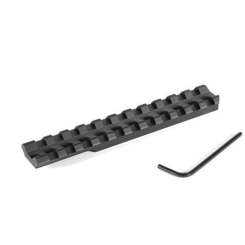 Le basi per ottiche EGW Marlin 1894 offrono una guida Picatinny monopezzo senza forature, realizzate in alluminio 6061 T6 per una grande versatilità e leggerezza.