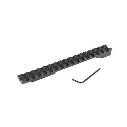 Le basi per ottiche EGW Mauser 98 Large Ring offrono leggerezza, flessibilità con attacchi Picatinny/Weaver e precisione in alluminio 6061 T6.