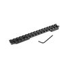 Le basi per ottiche EGW Ruger M-77 Long Action offrono una guida Picatinny monopezzo leggera, facile da montare e compatibile con anelli Picatinny o Weaver.