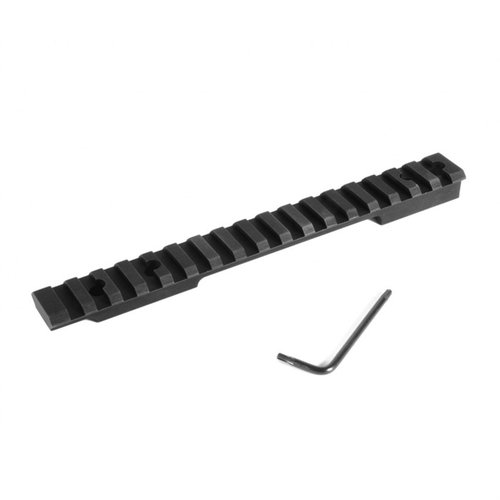 Les bases de lunette EGW Weatherby Mark V offrent une rail Picatinny robuste, un ajustement facile et une précision améliorée sans perçage.