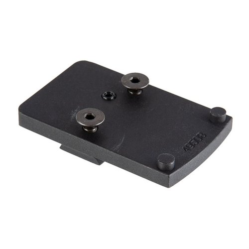 Il montaggio EGW per Trijicon RMR è realizzato in alluminio 7075, con finitura nera opaca, facile da installare e compatibile con vari modelli S&W M&P.
