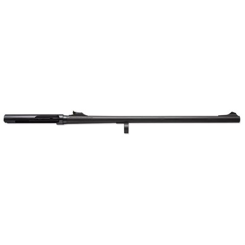 Découvre le canon SBE2 de 24" en 12 gauge, matte, parfait pour la précision avec des slug riflés, idéal pour le tir sportif et la chasse.
