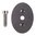 JERRY FISHER SMALL (1.7"X1.23") STEEL GRIP CAP