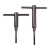 Les STOCKMAKER'S HANDSCREWS de FORSTER assurent un ajustement précis de la crosse à l'action, avec des poignées de 3" pour un maintien facile. Vendu par paires.