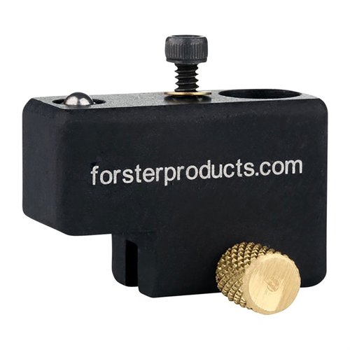 Il Forster Datum Dial Body Assembly offre precisione e sicurezza nel ricaricare munizioni, includendo tutti gli strumenti necessari per misurazioni accurate.