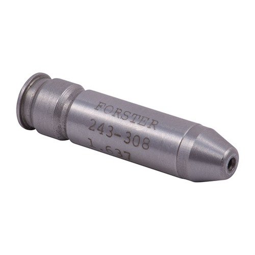 I gauge Forster 7.62 Match offrono misurazioni precise in incrementi di .001" per monitorare l'usura della camera su fucili .308 e .223 Remington.