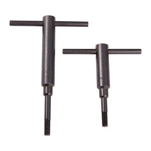 Les STOCKMAKER'S HANDSCREWS de FORSTER garantissent un ajustement précis du stock à l'action, avec des poignées de 3" pour une prise facile. Vendues par paires.