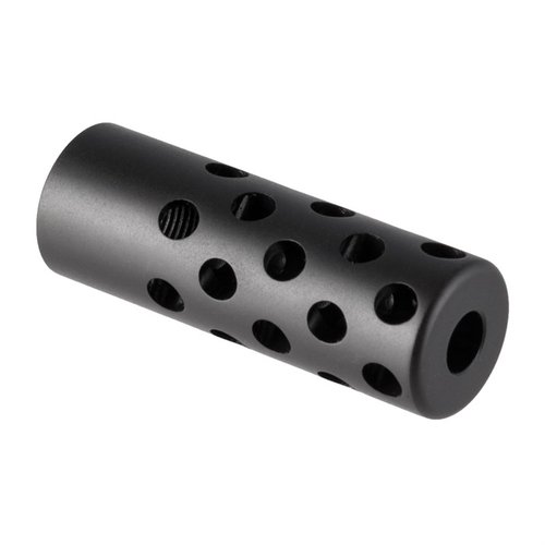 Der QUIET MUZZLE BRAKE 30 CALIBER reduziert den Rückstoss und die Mündungserhebung, lenkt Geräusche weg vom Schützen und beeinträchtigt nicht die Genauigkeit.