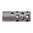 GENTRY CUSTOM QUIET MUZZLE BRAKE 30 CALIBER 1/2-28 STEEL SILVER