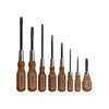 Il set di cacciaviti Grace USA offre manici in legno, punte indurite e un design ergonomico, garantendo precisione e durata per i lavori di gunsmithing.