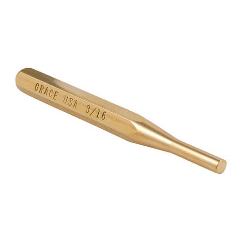 Das Grace USA Brass Punch Set bietet präzise, nicht marring Werkzeuge aus hochwertigem Messing, ideal für empfindliche Aufgaben und eine Vielzahl von Pin-Grössen.