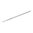 GROBET FILE CO. OF AMERICA INC VERY EXTRA NARROW SWISS PATTERN PILLAR FILE #2 CUT STEEL