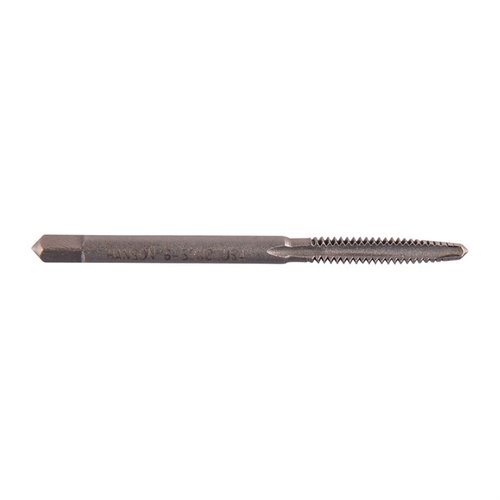 Die IRWIN Wire Gauge Carbon Taps bieten präzises Gewindeschneiden aus hochwertigem Kohlenstoffstahl, ideal für Waffenbauer und Reparaturen.