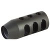 HOLLANDS GUNSMITHING QUICK DISCHARGE BRAKE 30 CALIBER 9/16-28 SS BLUED