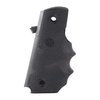 Le impugnature HOGUE per pistole semi-automatiche offrono un assorbimento del rinculo superiore grazie al design ergonomico in gomma e legno, migliorando il controllo.