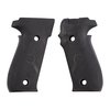 Le impugnature HOGUE per SIG P226 offrono comfort e controllo, assorbendo il rinculo e migliorando la presa con modelli in gomma e legno di alta qualità.