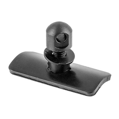 Questo adattatore consente di installare un "Sling Swivel Stud" su fucili M14 o M1A con calci in legno o polimero, per attaccare facilmente un bipiede Harris.
